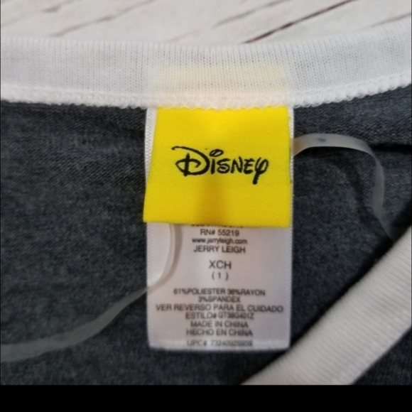 NWT Top DISNEY MICKEY MOUSE long sleeve T-SHIRT XS - Picture 5 of 5